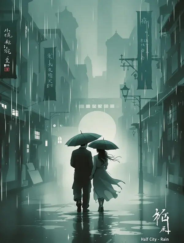 半城烟雨 高清影视封面海报