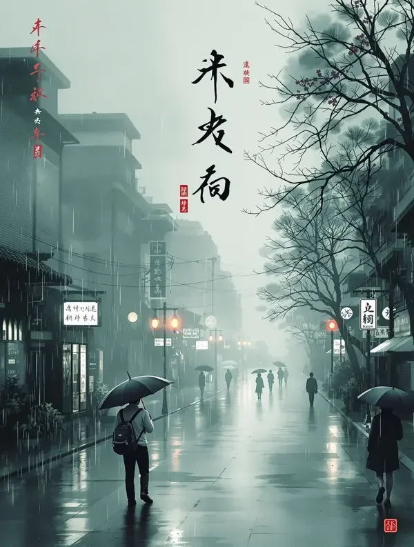 梅雨季 高清影视封面海报